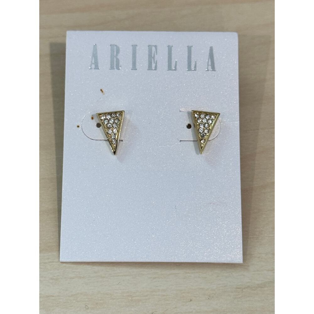NWT ARIELLA Triangle Stud Earrings